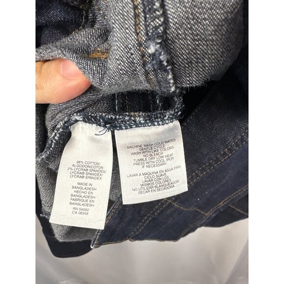 Women’s Jones New York 2X Dark Blue Jean Jackets - Picture 6 of 6